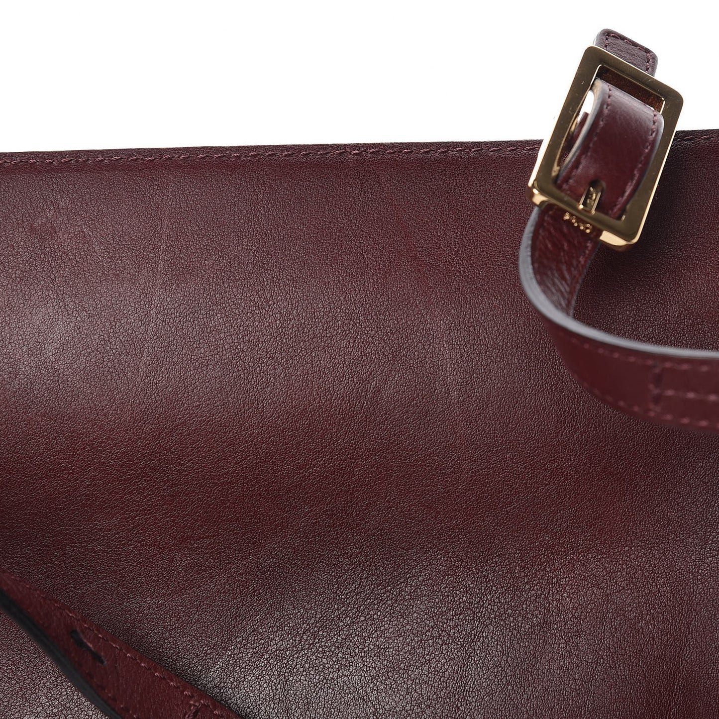 Calfskin Georgia Crossbody Bag Bordeaux
