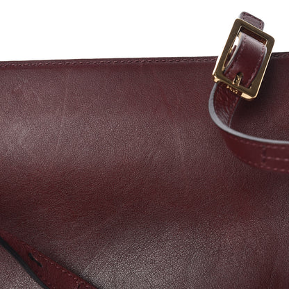 Chloe Calfskin Georgia Crossbody Bag Bordeaux 13 of 15