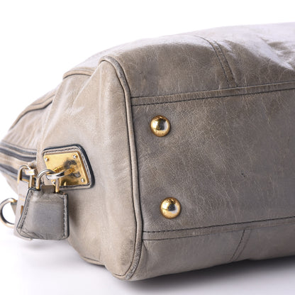 Prada Vitello Shine Bauletto Argilla 6 of 22