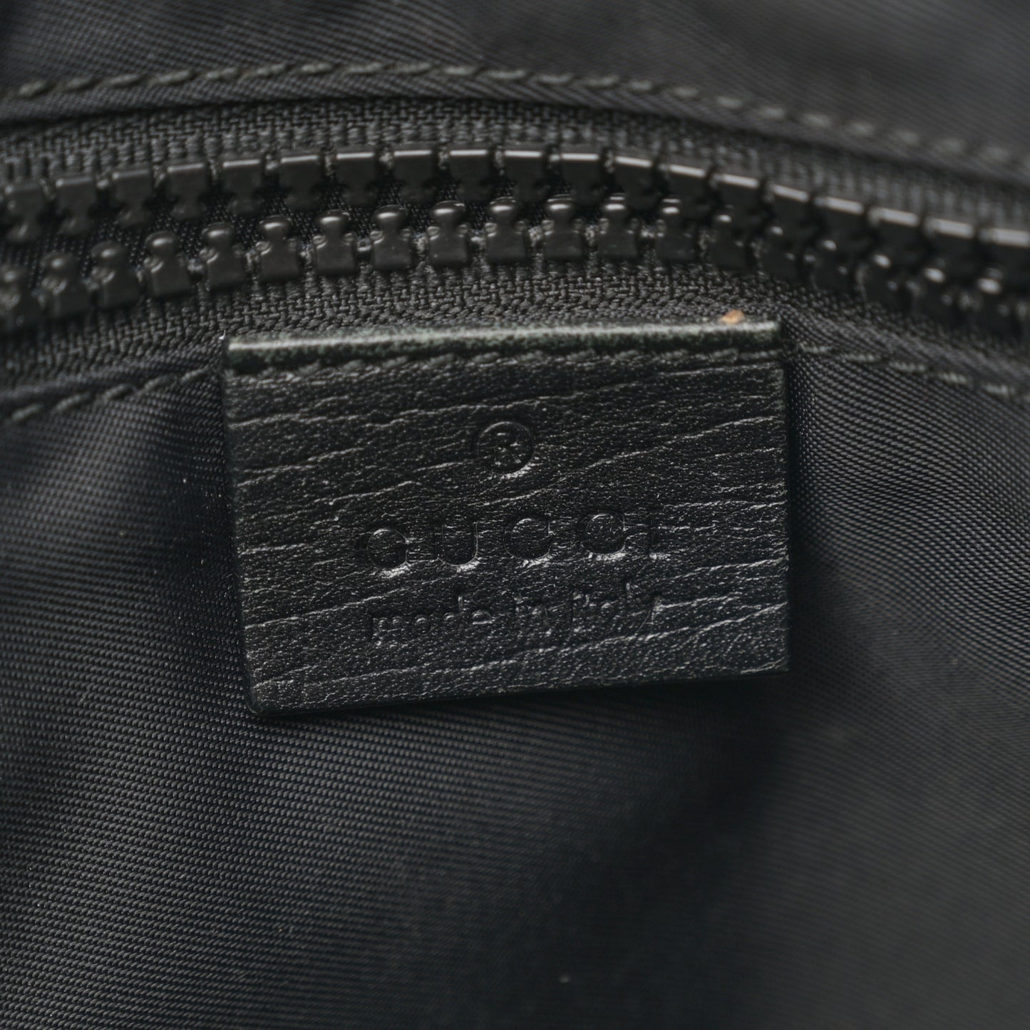 GG Plus Monogram Medium Flat Messenger Bag Black
