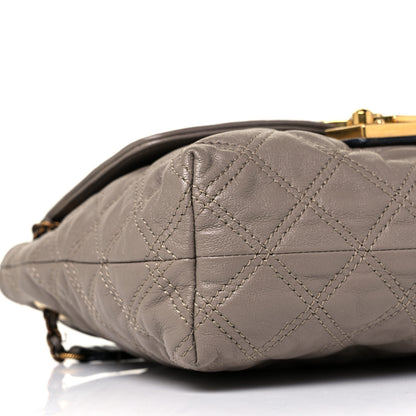 Marc Jacobs Lacquered Lambskin Baroque The Large Single Flap Grey 6 of 7