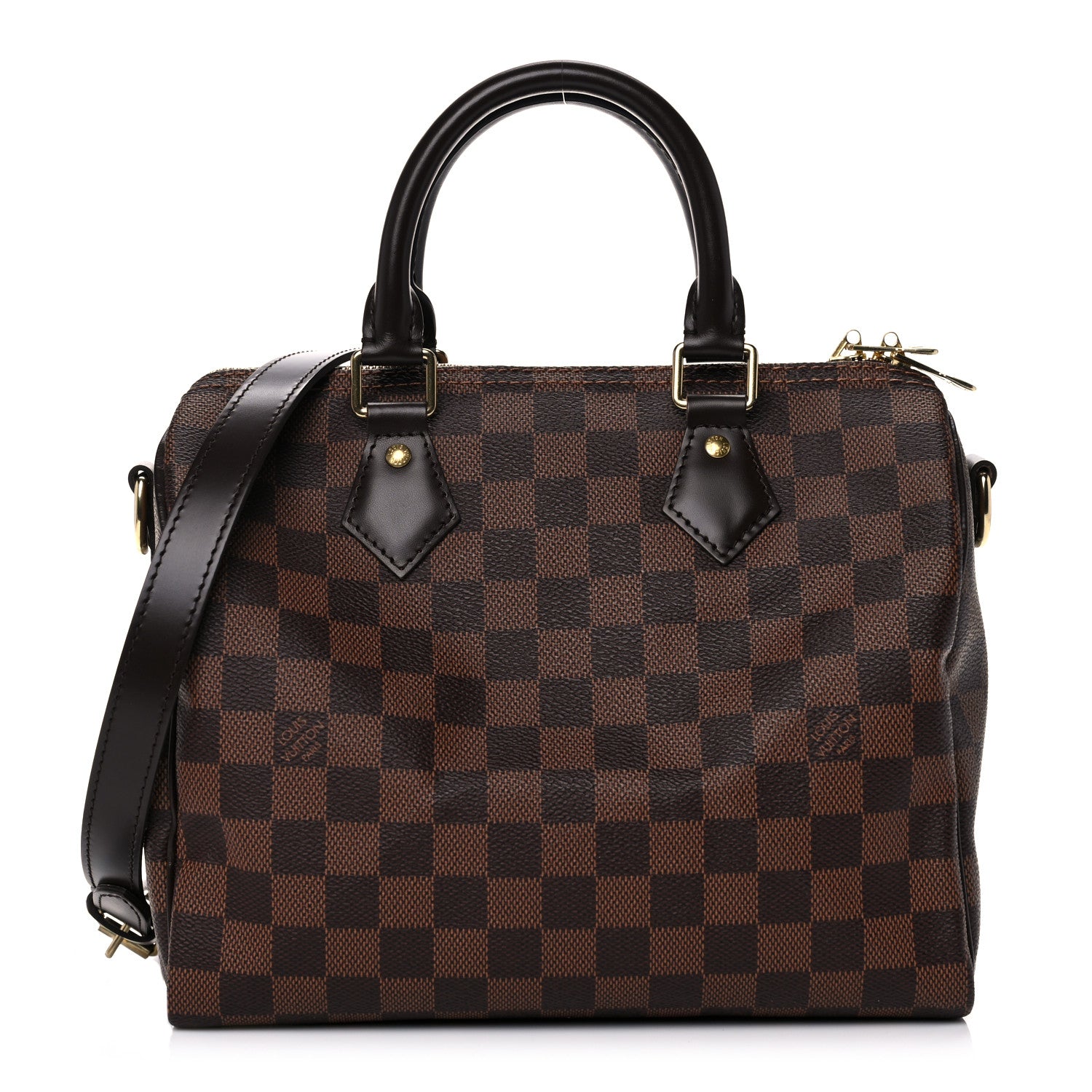 Louis Vuitton Damier Ebene Speedy Bandouliere 25 1 of 12