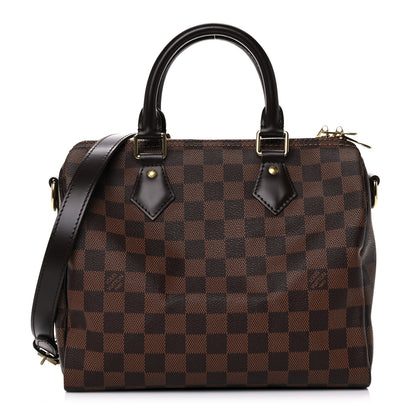 Louis Vuitton Damier Ebene Speedy Bandouliere 25 1 of 12