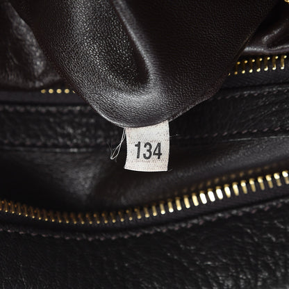 Prada Cervo Deerskin Crossbody Dark Brown 7 of 15