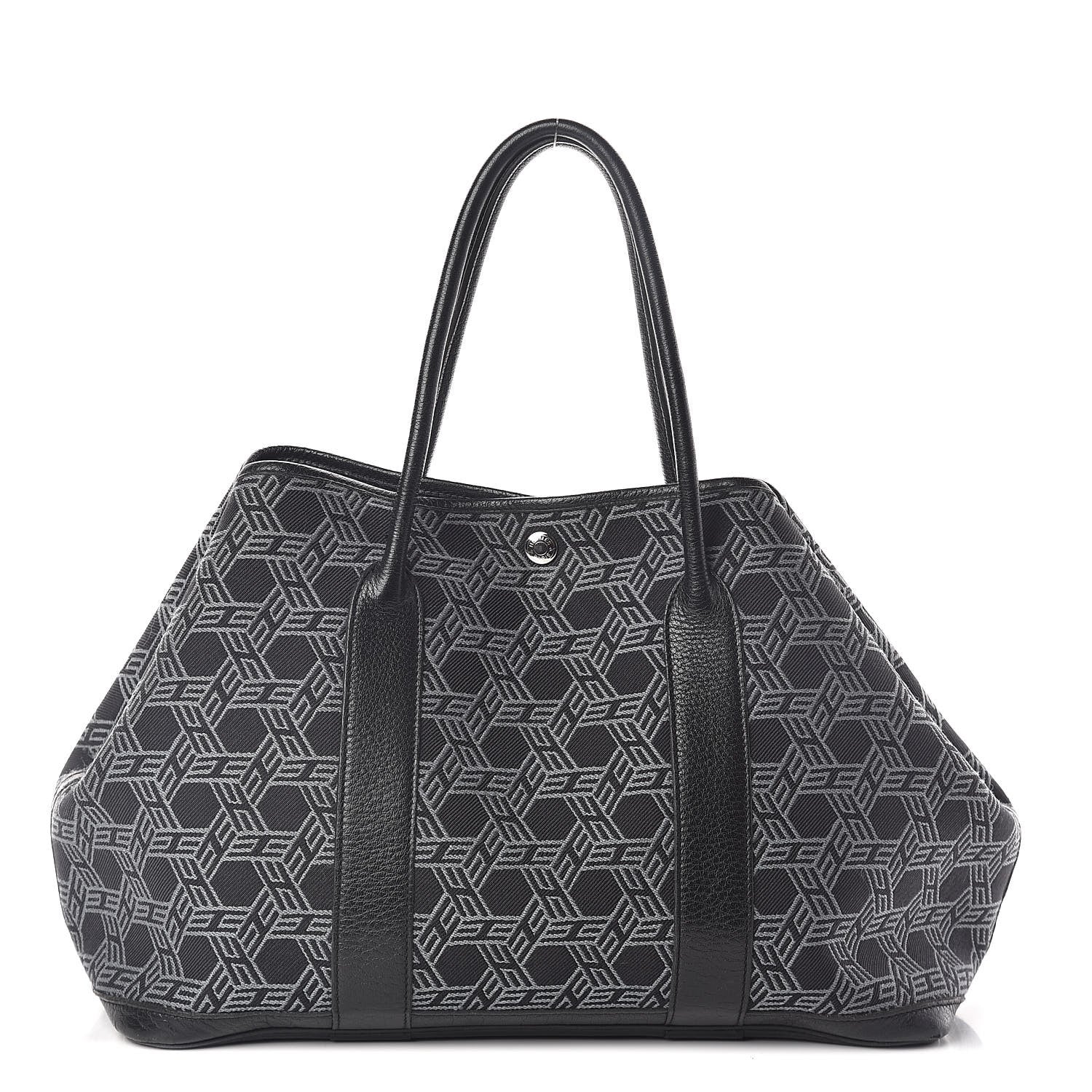 Hermes Toile SO H Vache Country Garden Party 36 MM Black 1 of 10