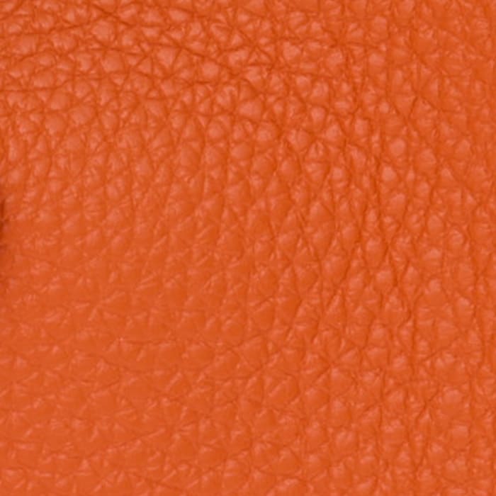 swatch of Hermes feu in taurillon clemence FASHIONPHILE