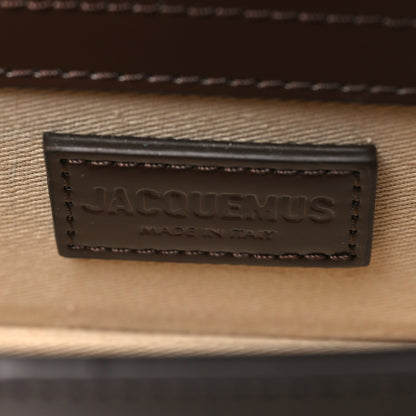 Jacquemus Glazed Calfskin Le Bambino Dark Brown 6 of 10