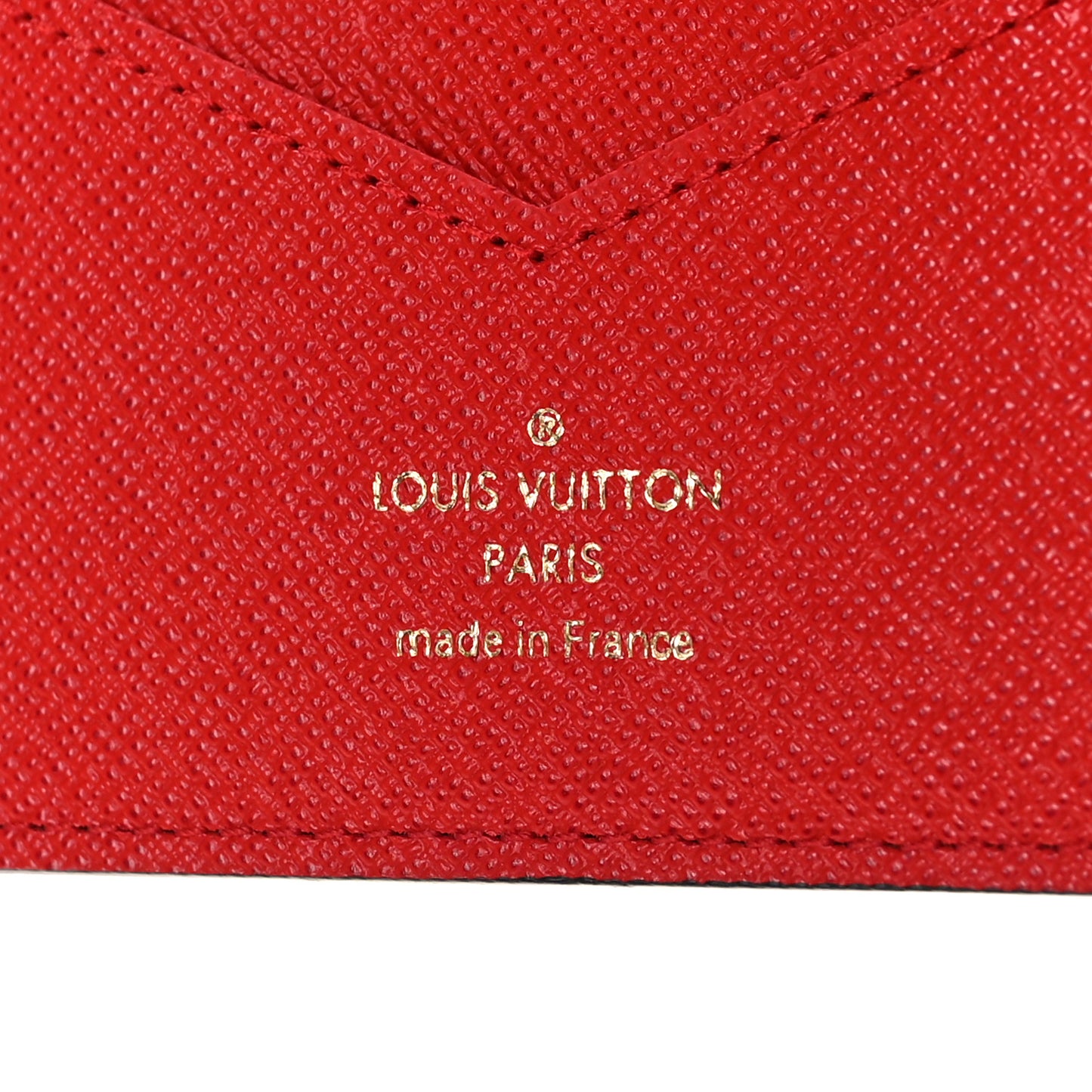Monogram 2019 Christmas Animation Passport Cover Rouge