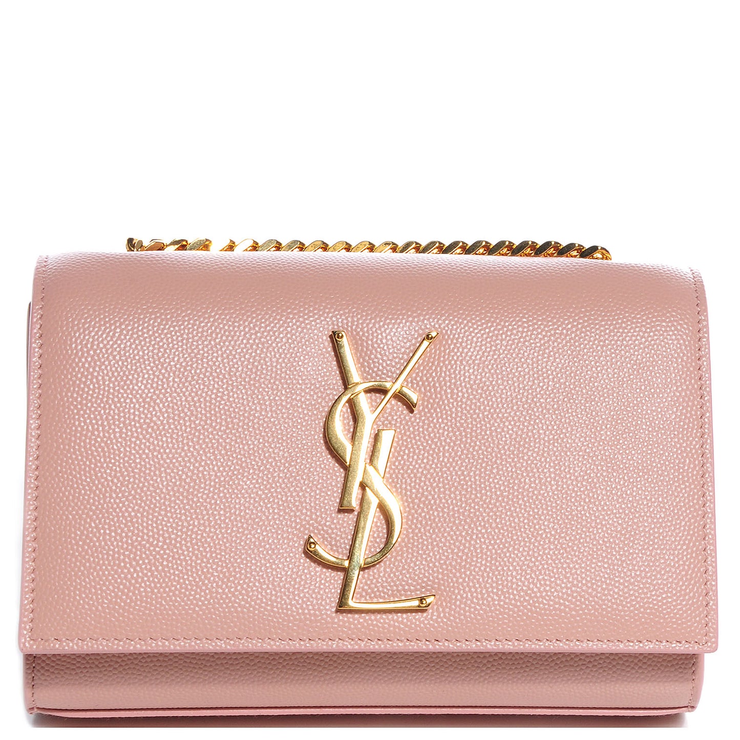 Grain De Poudre Small Classic Monogram Satchel Pale Pink