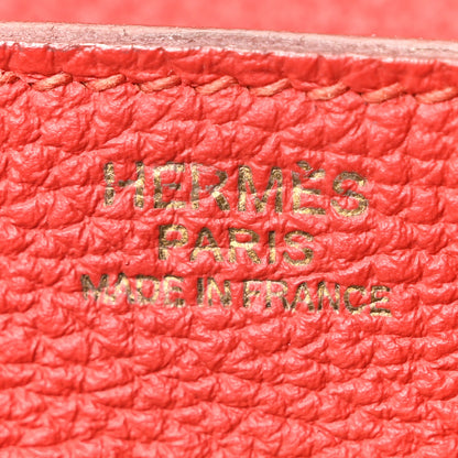 Hermes Taurillon Clemence Birkin 30 Rouge Casaque 6 of 10