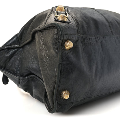 Balenciaga Agneau Giant 21 Gold Hardware Work Black 9 of 10