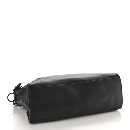 Balenciaga Veau Soyeux Perforated Blackout Hardware City Black 4 of 9