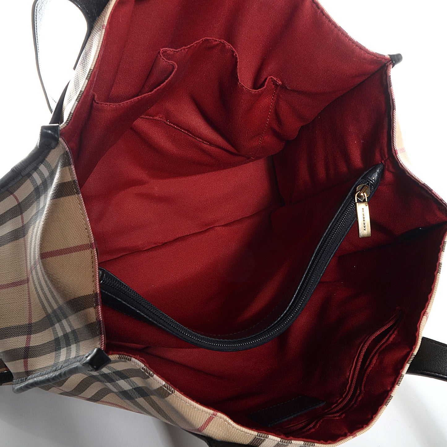 Nova Check Tote Black