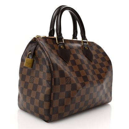 Louis Vuitton Damier Ebene Speedy 25 3 of 10