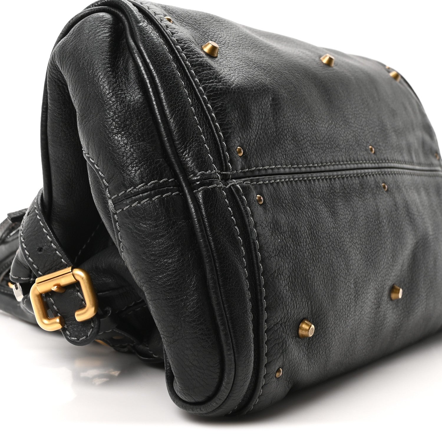 Chloe Calfskin Medium Paddington Satchel Black 9 of 10