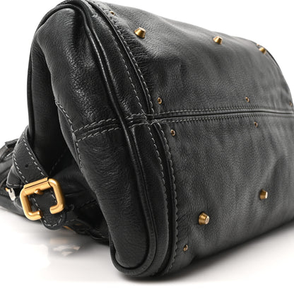 Chloe Calfskin Medium Paddington Satchel Black 9 of 10