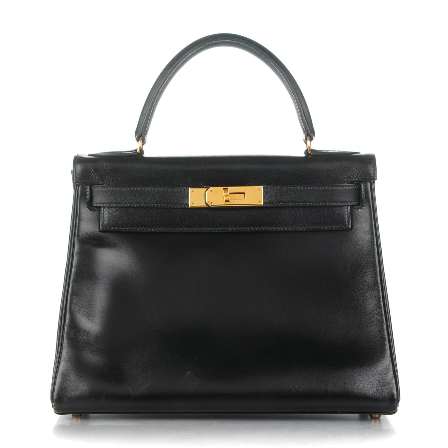 Hermes Box Kelly Retourne 28 Black 1 of 25