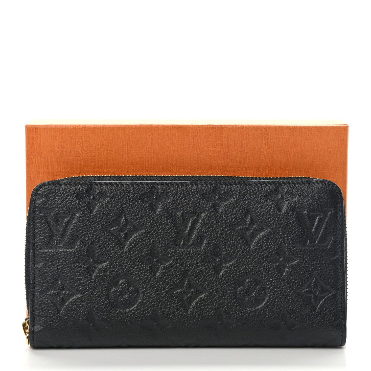 Louis Vuitton Empreinte Zippy Wallet Black 8 of 8