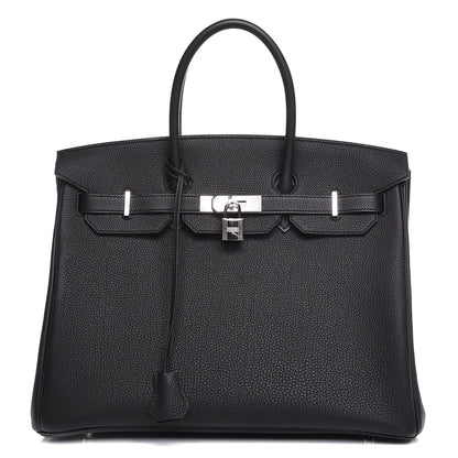 Hermes Togo Birkin 35 Black 1 of 26