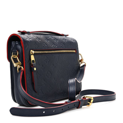 Louis Vuitton Empreinte Pochette Metis Marine Rouge 3 of 12
