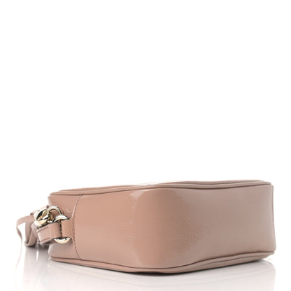 Gucci Vernice Naplack Small Soho Disco Bag Dark Cipria 3 of 9