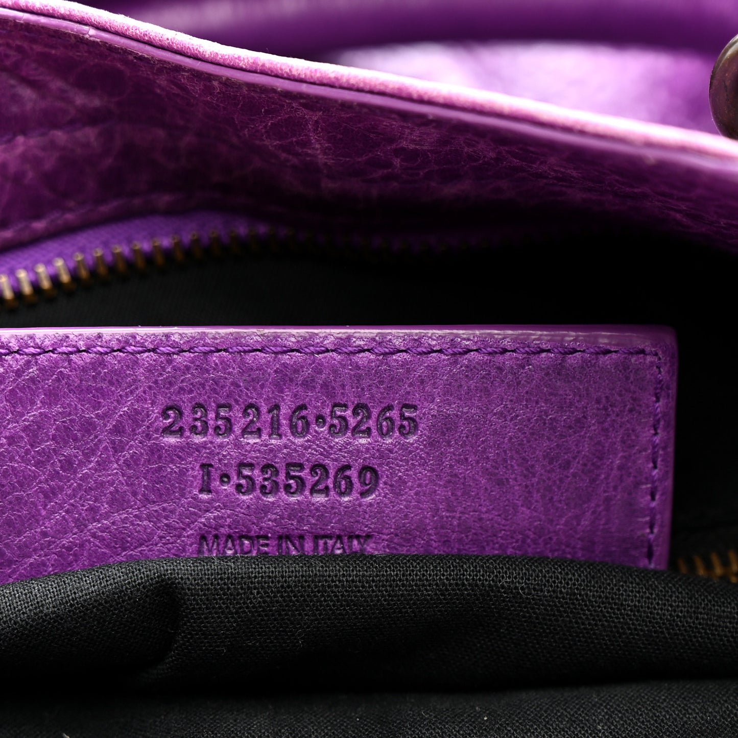 Agneau Classic Hardware Velo Ultraviolet