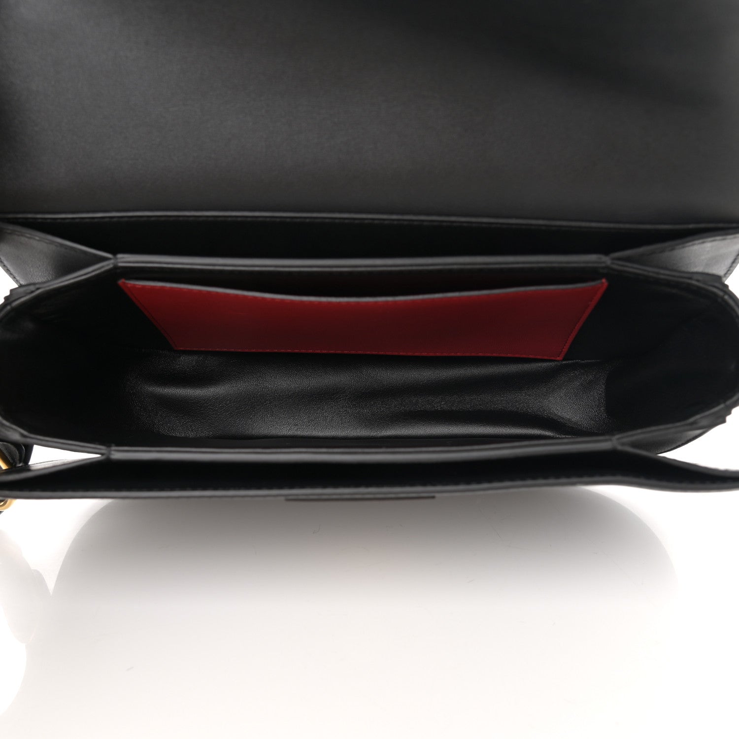 Valentino Garavani Smooth Calfskin Supervee Shoulder Bag Black 5 of 13