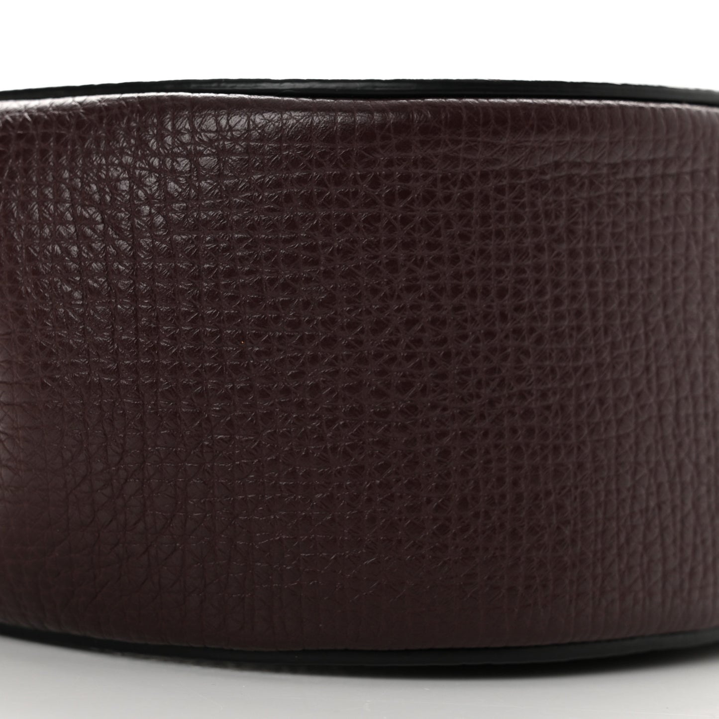 Palmellato Calfskin Rounded Belt Bag Oxblood