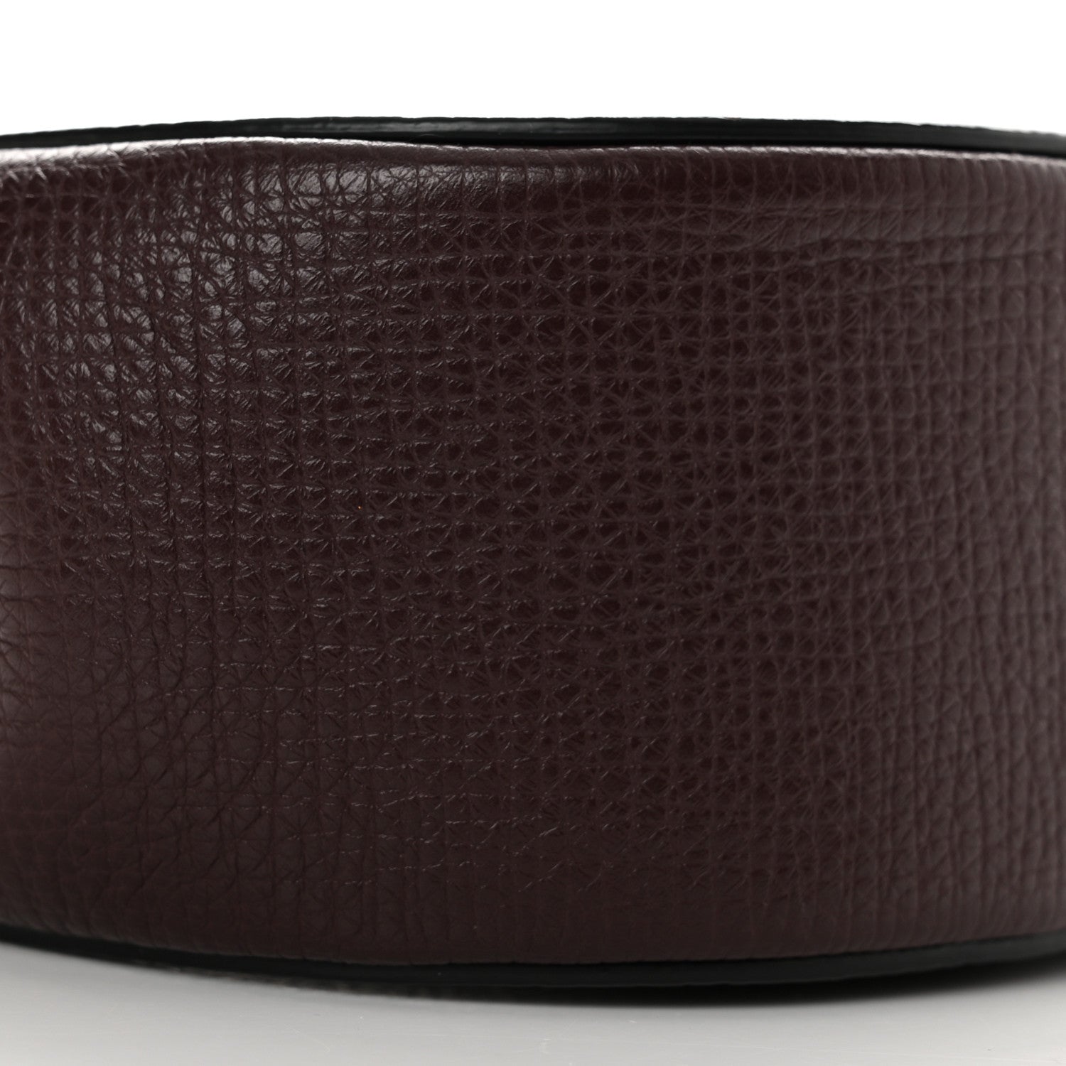 Bottega Veneta Palmellato Calfskin Rounded Belt Bag Oxblood 9 of 11
