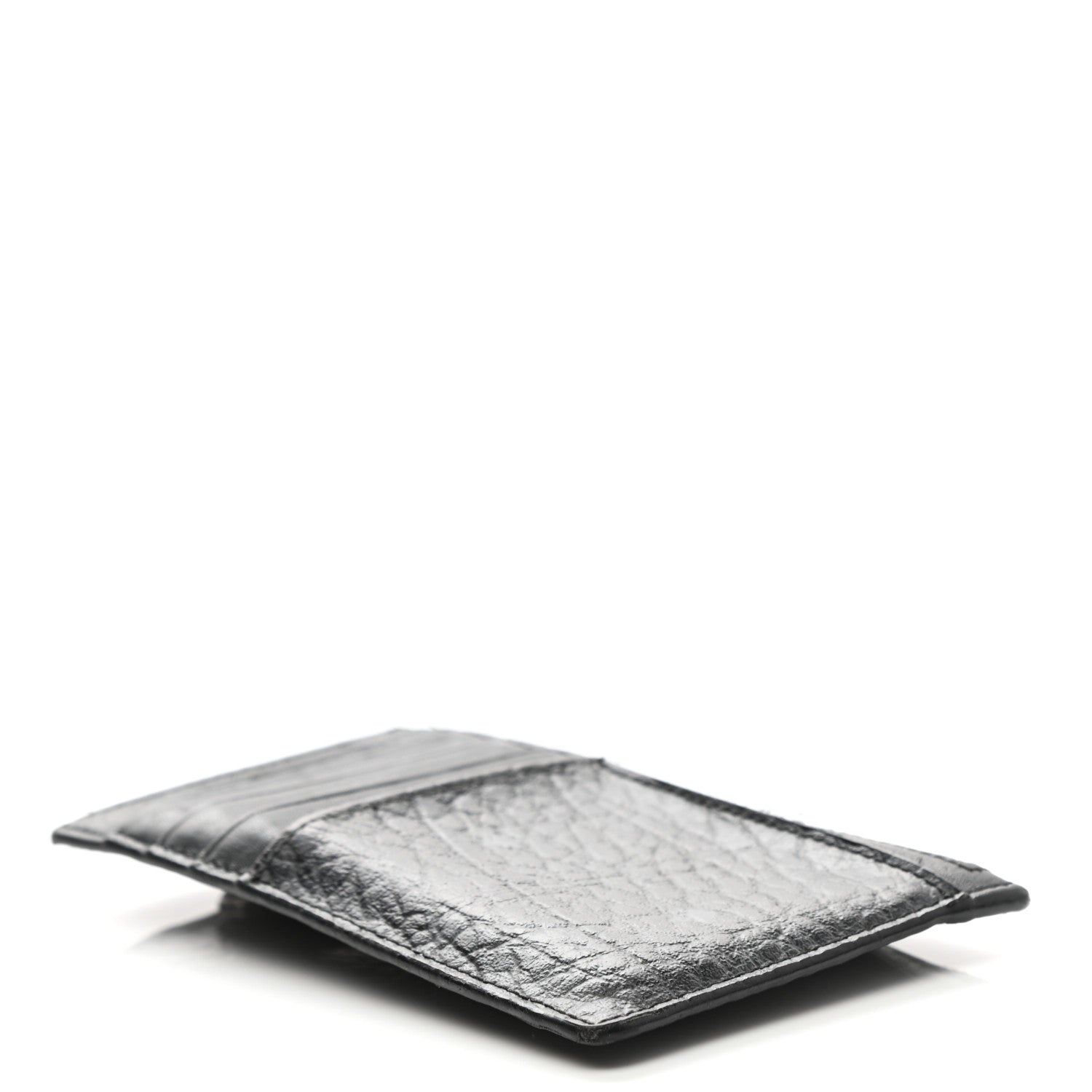 MCM Visetos Lanyard Card Holder Black 4 of 12