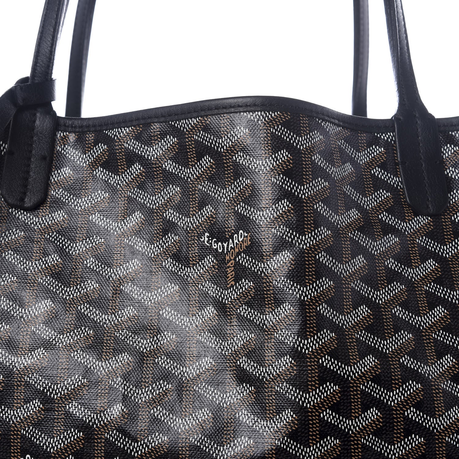 Goyard Goyardine Saint Louis GM Black 8 of 9