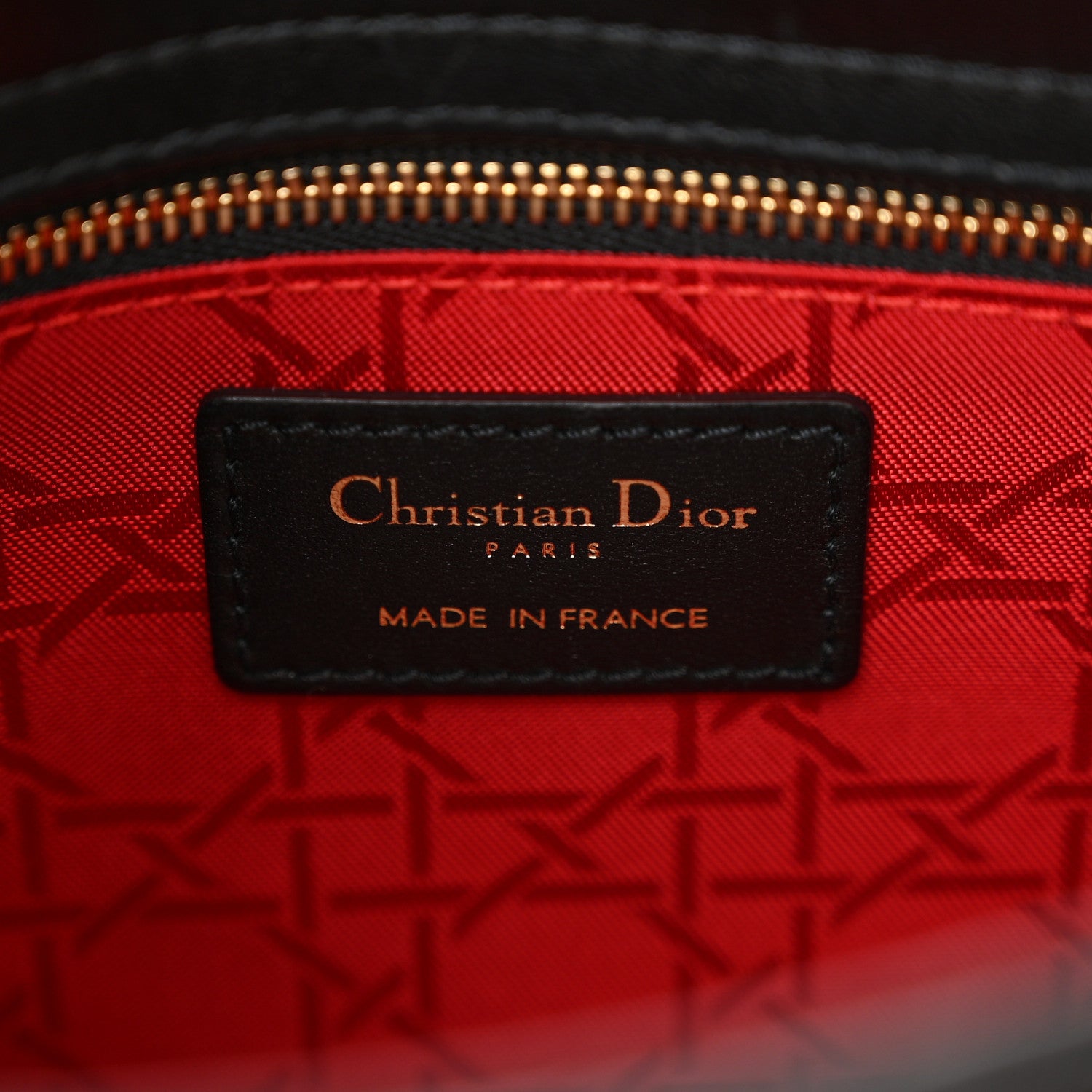 Christian Dior Lambskin Cannage Small My ABCDior Lady Dior Black 6 of 13