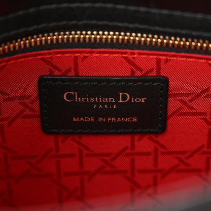 Christian Dior Lambskin Cannage Small My ABCDior Lady Dior Black 6 of 13