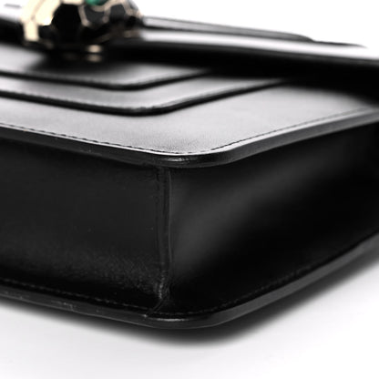 Bulgari Calfskin Serpenti Forever Crossbody Bag Black 9 of 14