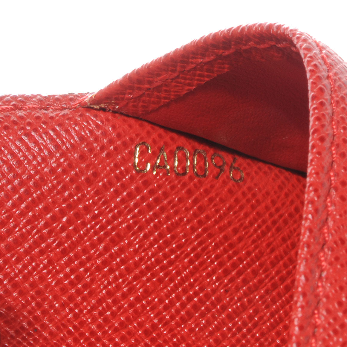 Monogram Groom Small Ring Agenda Red