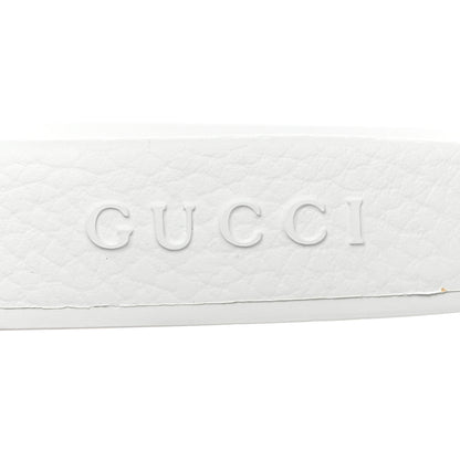 Gucci Rubber Web Mens Pool Slide Sandals 12 Great White 7 of 20