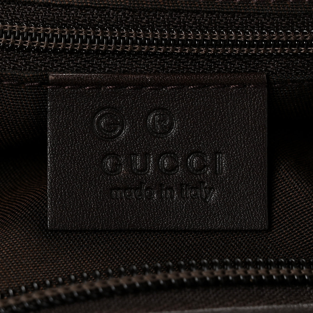 Gucci GG Plus Monogram Medium Flat Messenger Bag Dark Brown 6 of 10