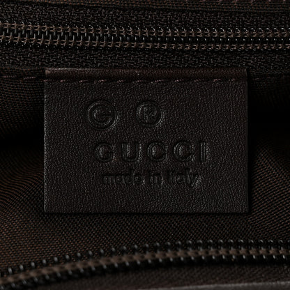 Gucci GG Plus Monogram Medium Flat Messenger Bag Dark Brown 6 of 10