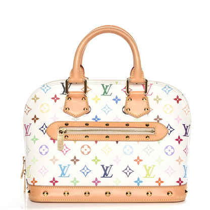Louis Vuitton Monogram Multicolor Alma White 1 of 9