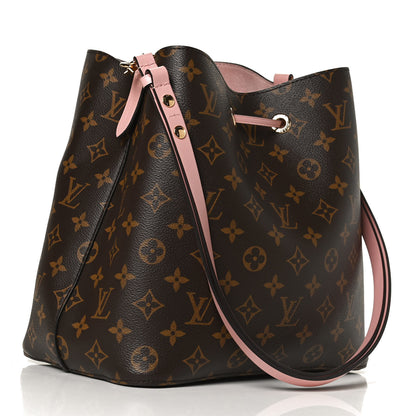 Louis Vuitton Monogram Neonoe MM Rose Poudre 3 of 10