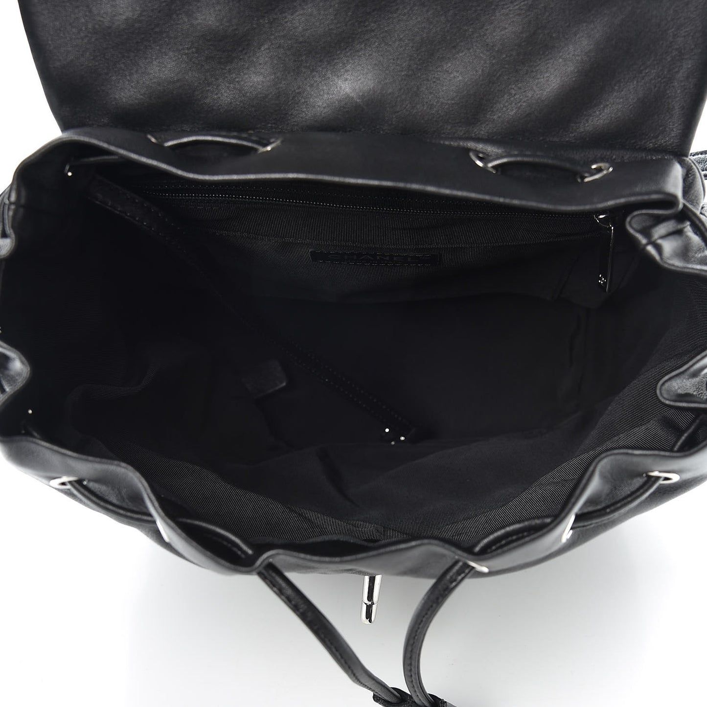 Lambskin Quilted Large Urban Spirit Backpack Black
