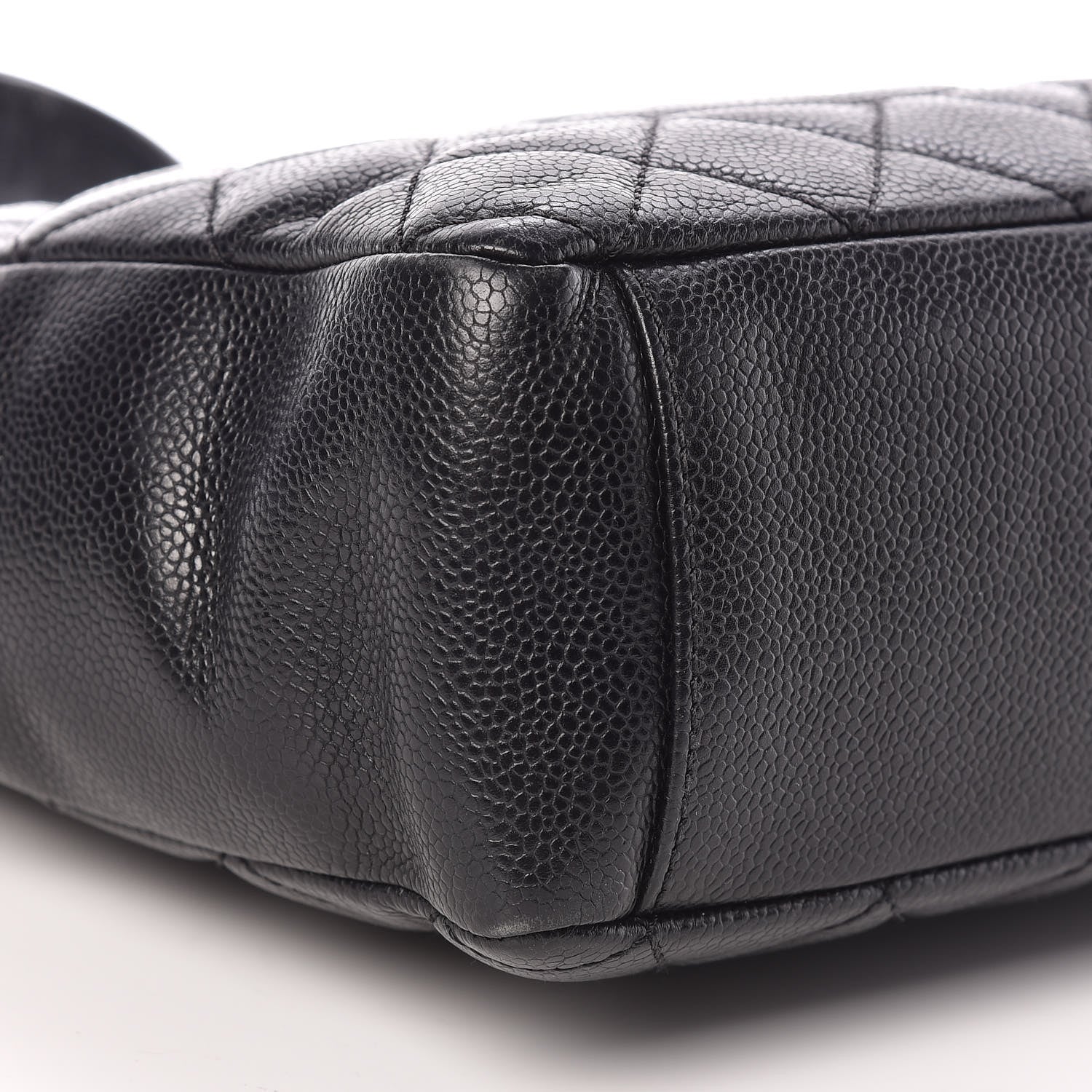Chanel Caviar Quilted Petit Shopping Tote PST Black 11 of 13