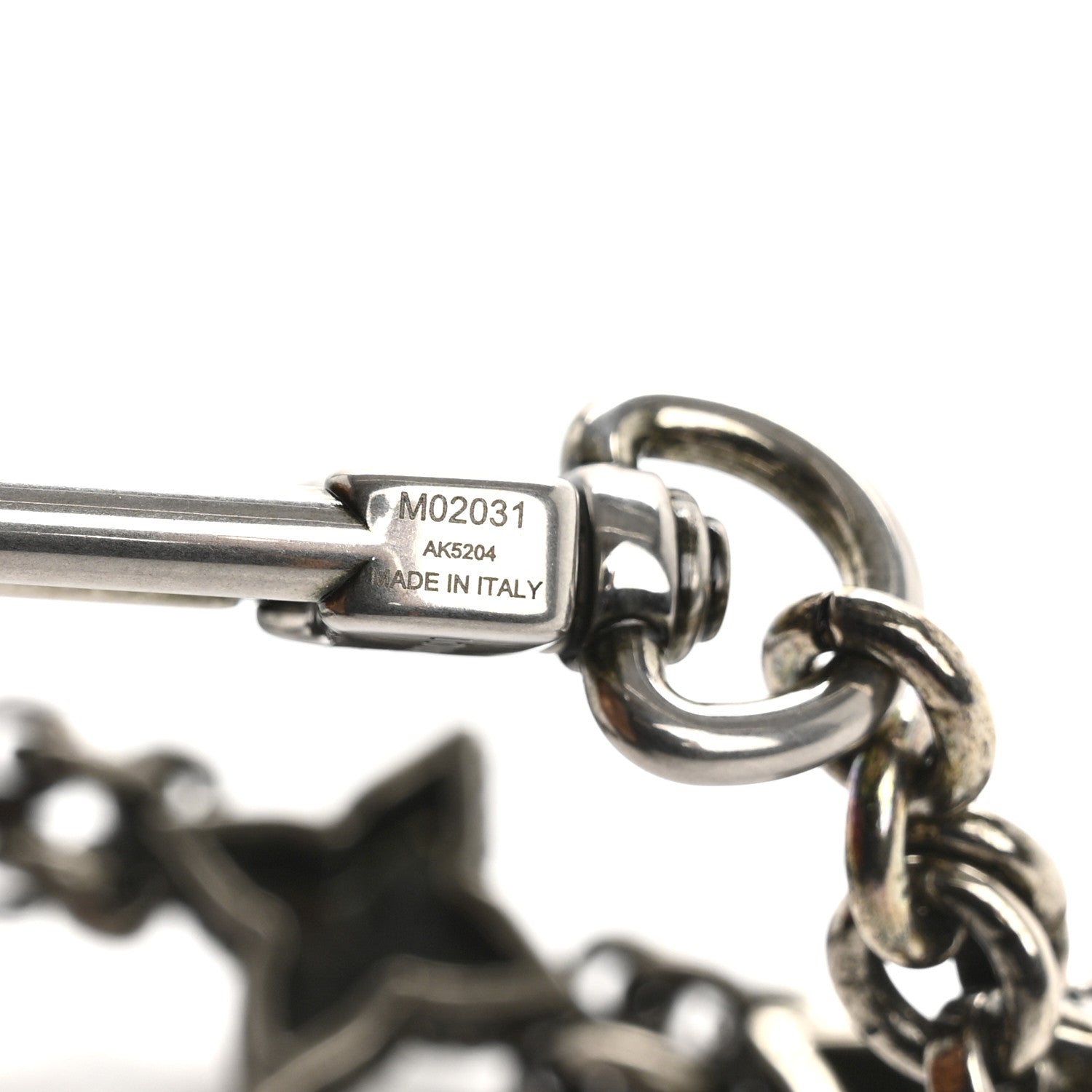 Louis Vuitton Metal Western Chain Belt and Bag Charm 4 of 5