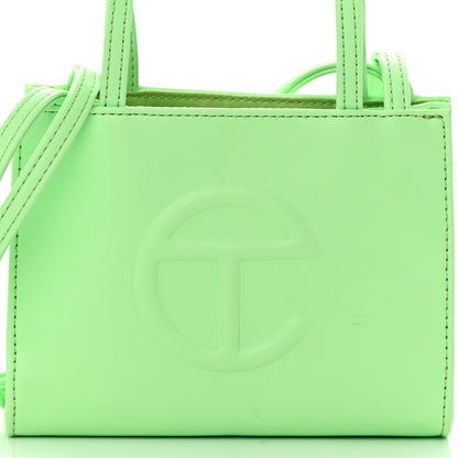 Telfar Vegan Leather Small Shopping Bag Double Mint 9 of 17