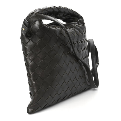 Bottega Veneta Calfskin Intrecciato Mini Hop Kaki 3 of 11