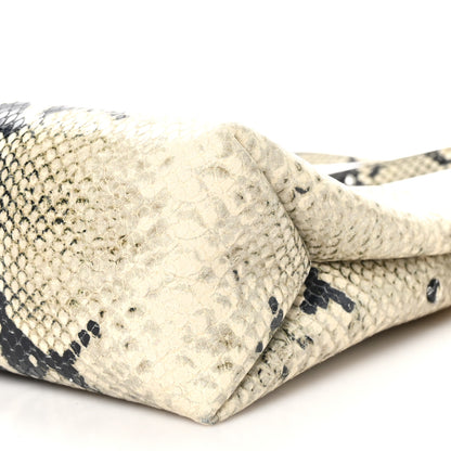 Khaite Python Embossed Lina Bag Natural 9 of 9