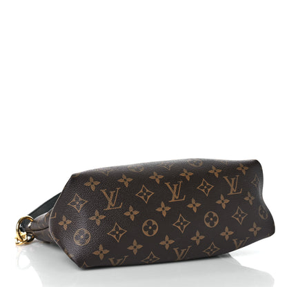 Louis Vuitton Monogram Flower Zipped Tote PM Black 4 of 11