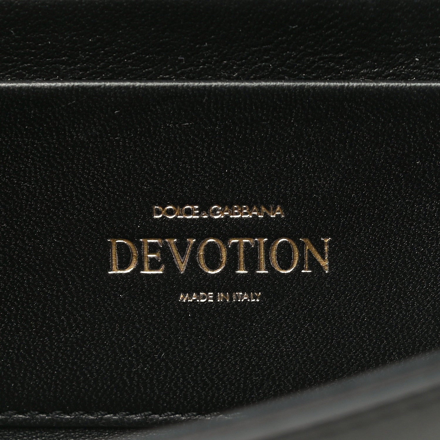 Dolce & Gabbana Calfskin Mini Devotion Crossbody Bag Black 5 of 17