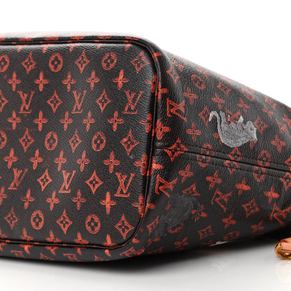 Louis Vuitton Catogram Neverfull MM Marron 10 of 15