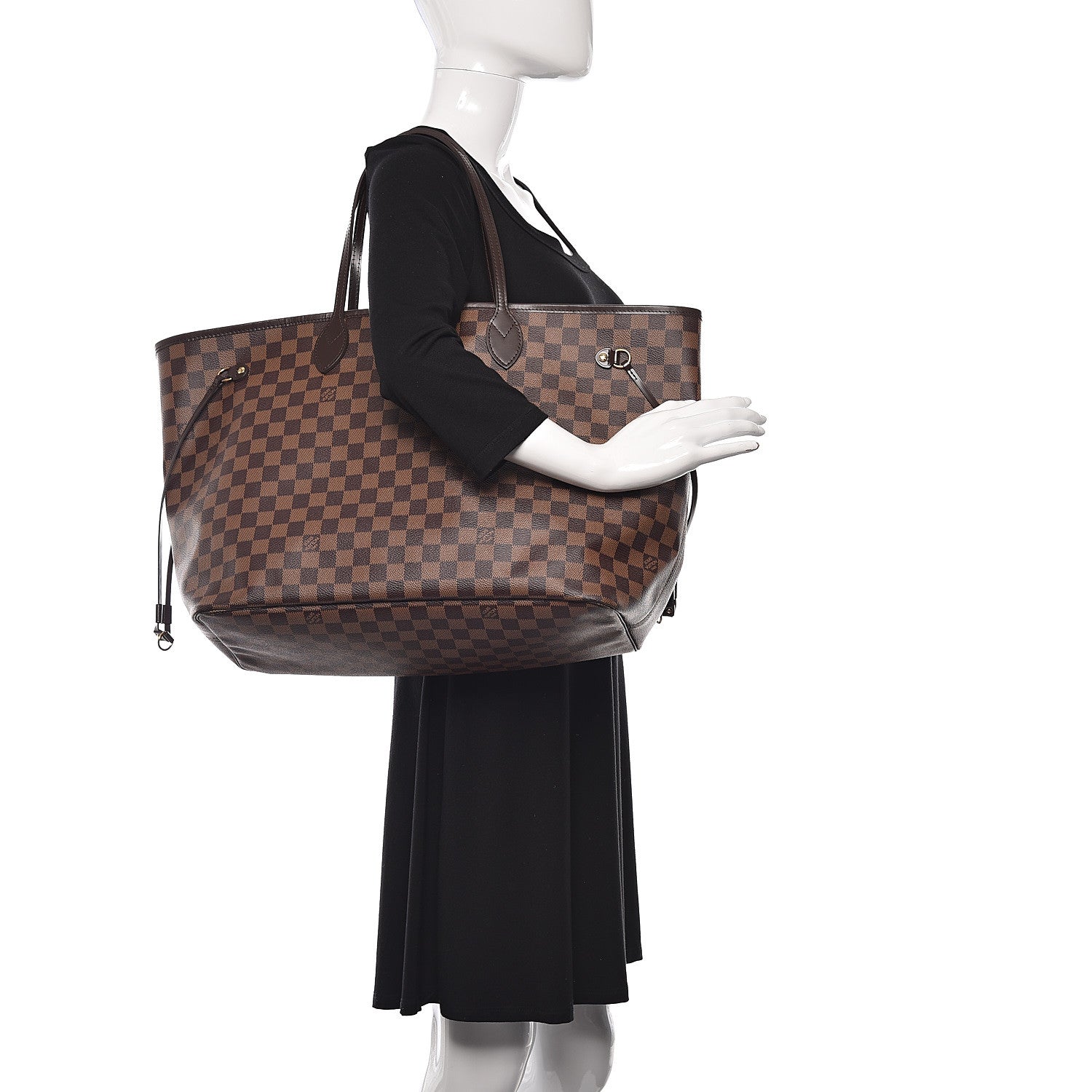 Louis Vuitton Damier Ebene Neo Neverfull GM 2 of 11